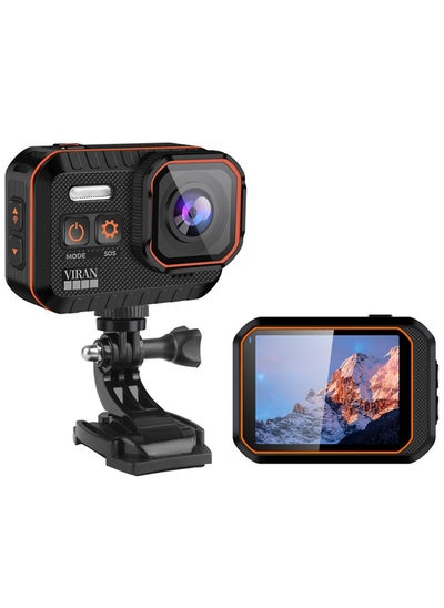 اشتري Sports Camera with Anti Shake WiFi HD Waterproof for Mountain Climbing and Cycling في السعودية