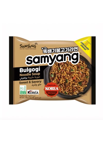 Buy Samyang Instant Noddles Bulgogi Sweet & Savory 140g in Egypt