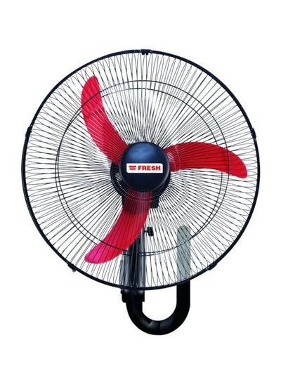 Buy Shabah 18 inch Wall Fan  Black/Red in Egypt