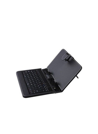 Buy Flip Keyboard Case Cover For 7/8-Inch Tablet Black in Egypt