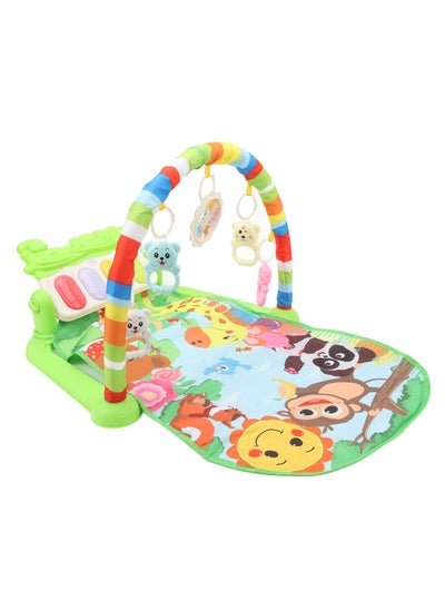 Buy Baby Gym Play Mat Music Activity Baby Piano Gym for Infant Newborn Toddler Baby in UAE