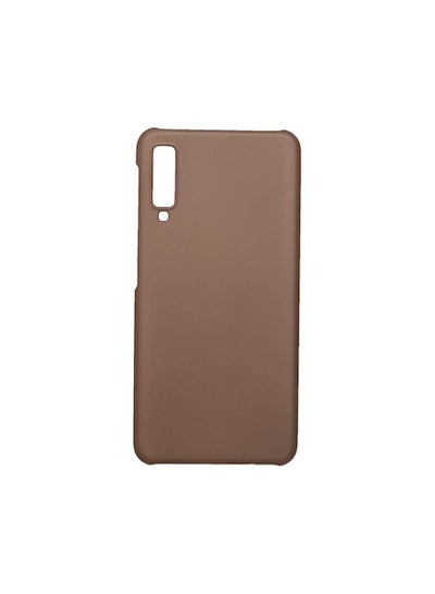 Buy Back Cover For Samsung Galaxy A7 2018 - Gold in Egypt
