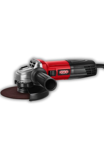 Buy he Osco 4.5-inch, 750W angle grinder is a versatile and powerful tool designed for cutting, grinding, and polishing a variety of materials such as metal, stone, and concrete. in Saudi Arabia