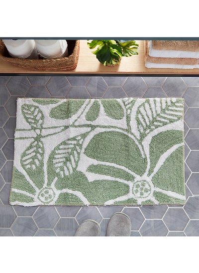 Buy Milton Haven Cotton Bath Mat 80x50 cm in UAE