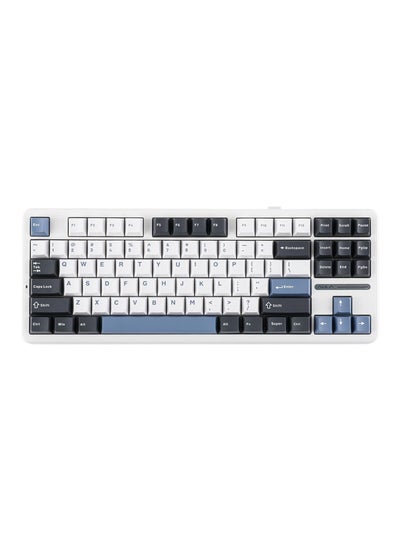 Buy F87 Pro Wireless Gasket Mechanical Keyboard, 87 Keys Compact TKL 3 Modes (Bluetooth /2.4GHz Wireless/Tpye-C) Gaming Keyboard  Graywood Switch in Saudi Arabia