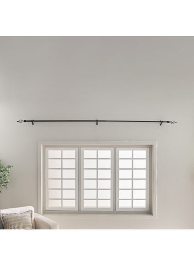 اشتري Emily Extendable Double Curtain Rod 110-200 cm في الامارات