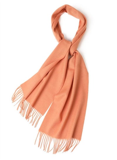 Buy Solid Color Soft And Comfortable Wool Scarf in Saudi Arabia