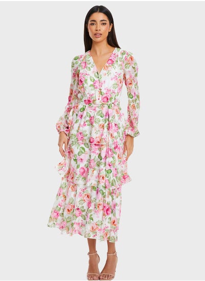 اشتري Floral Printed Dress في الامارات