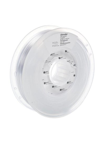 Buy UltiMaker Filament 2.85mm NFC - CPE Transparent 750gm in UAE