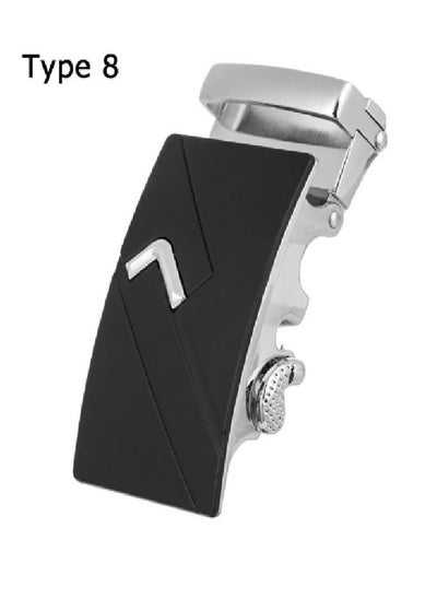 Buy Exquisite men's belt buckle imported, made of high quality durable Metz, snaps on and off with all kinds of irregularities, jacket belt or bad buckle replacement. in Egypt