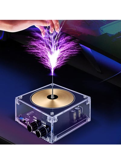 Buy Musical Tesla Coil Kit, Solid State Music Tesla Coil, Touchable Artificial Lightning Spark Gap Arc Generator Multifunctional Desktop Toy Science Teaching Experiment Model for Birthday Gift in Saudi Arabia