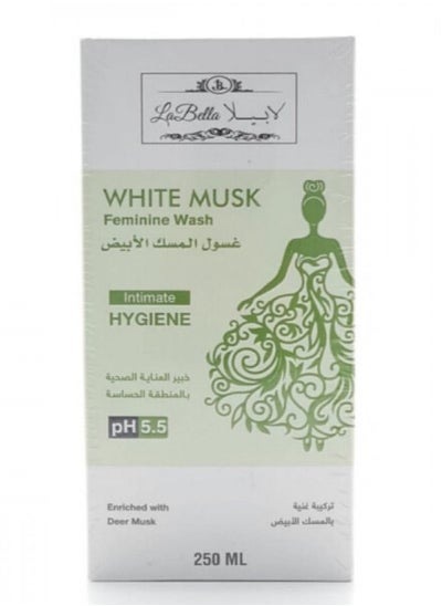 Buy Feminine wash White Musk 250 ml in Saudi Arabia