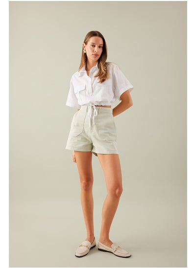 Buy Woman Woven Shorts in Egypt