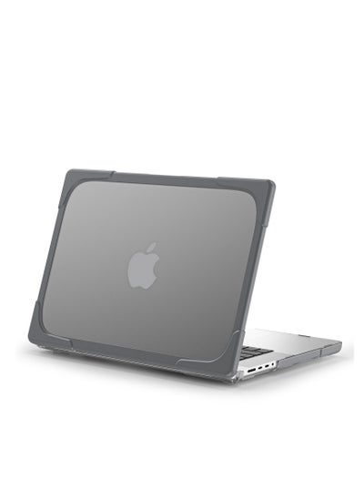 اشتري GULFLINK Hard Shell Case Cover with Kickstand Shockproof Function for MacBook pro 14.2 inch 2021 في الامارات