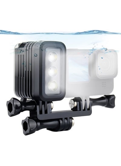 Buy Aluminum Underwater Dive Light for GoPro Waterproof Fill Nigh Light 164ft Scuba Light Photography Accessories for GoPro Hero 11 10 9 8 7 6 5 4 3 Mini Max Session DJI OSMO Action Camera in UAE