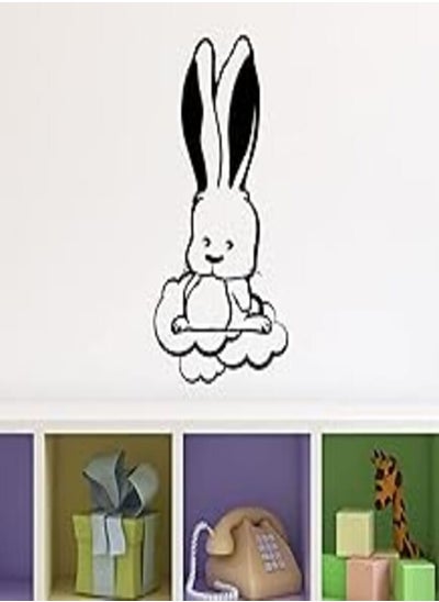 اشتري Decorative wall sticker - Baby rabbit (60x110cm) في مصر