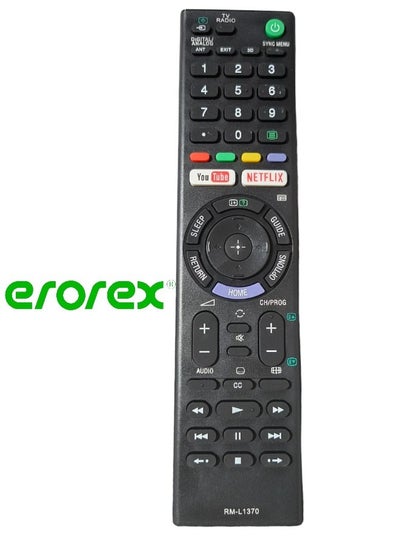 اشتري RMT-TX100U Universal Remote Control for Sony-TV-Remote, for All Sony bravia LCD LED HD Smart TVs, with Netflix Buttons في السعودية