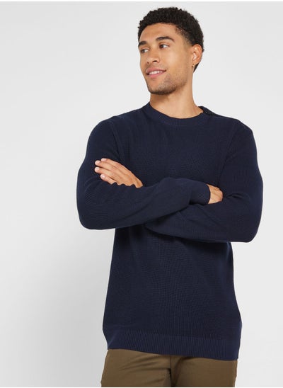 Buy Essential Crew Neck Sweatshirt in Saudi Arabia