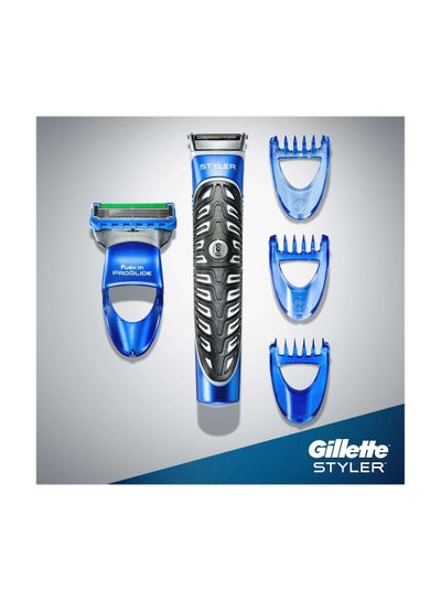 Buy Gillette Styler 3in1 | waterproof | +3 comb sizes | + proglide blade | includes battery in UAE
