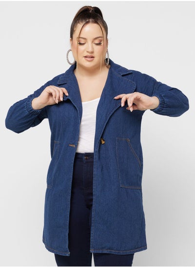 Buy Denim Trench Coat in UAE