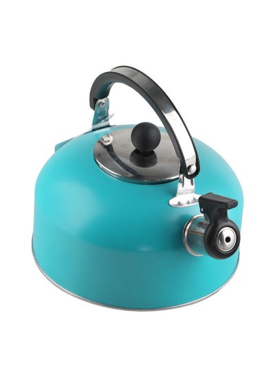 اشتري Bister Whistling Tea Kettle Light Weight Size 2.5 Liter Blue في السعودية