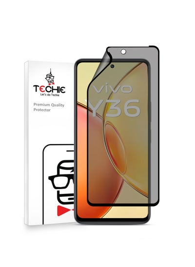 اشتري Full Cover Explosion-Proof Matte Ceramic Privacy Film Screen Protector for Vivo Y36 في السعودية