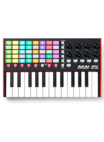 اشتري Akai Professional APC Key25 mk2 25-key Keyboard Controller 25-key MIDI Controller for Ableton Live (Mac/PC) في الامارات