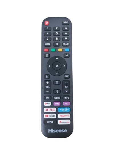 Buy Hisense Smart TV Remote Control Works With All Hisense TV LED LCD Plasma | Smart TV Remote Control For Hisense with Netflix Prime Video YouTube Rakuten TV & Freeview Play Key Buttons in Saudi Arabia