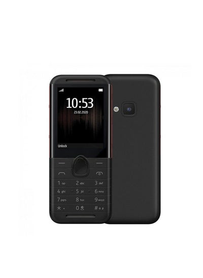 اشتري هاتف 5310 ثنائي الشريحة باللون الأسود والأحمر وذاكرة الوصول العشوائي (RAM) سعة 8 ميجابايت وسعة 16 ميجابايت ويدعم تقنية 4G في السعودية