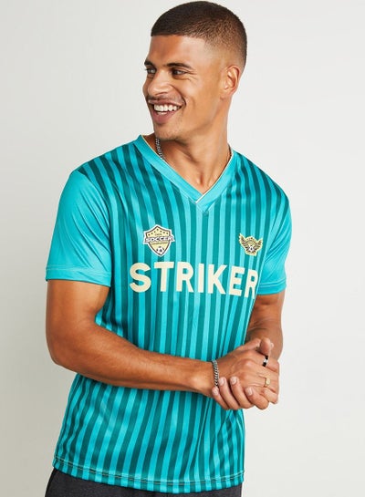 Buy Ibrahim Striker V Neck Football T-shirt in Egypt