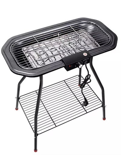 اشتري Camping And Home Use Electric BBQ Grill Pan Stand With Legs في الامارات