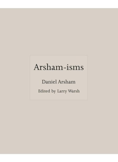 اشتري Arsham-isms في الامارات