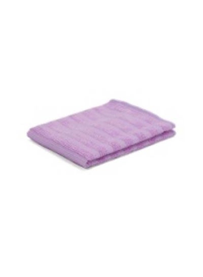 Buy L&L Microfiber 2N1 Cleaning Cloth 32X32cm Purple in UAE