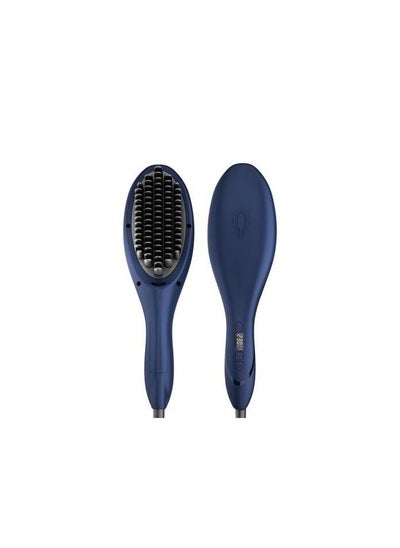 Buy S3 Straightening Brush Fast Heating 60 Watt Ionic Tec 230°C RB-S3-Navy in Egypt