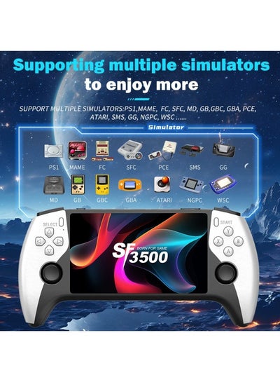 Handheld Game Console 5-inch IPS HD Screen | Dual Joystick | FHD TV ...