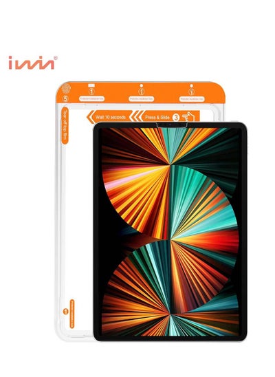 Buy Iwin screen protector self-installation for iPad Air 10.9 inch, version 5/4/3 - Clear in Saudi Arabia