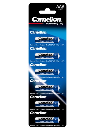 اشتري Camelion Super Heavy Duty Batteries R6/AAA/Pack of 6 في مصر