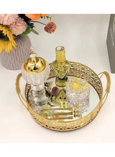 Buy 5-in-1 crystal royal incense burner set in Saudi Arabia