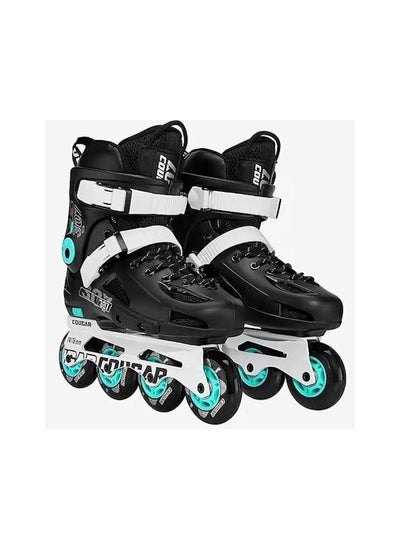 Buy Cougar Patinage Skate Shoes, Black 307, Size 39 in Egypt