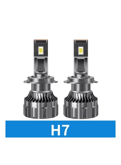 H7 LED Headlight Bulbs Replacement High/Low Beam 6000K Ultra White H7 LED Headlight Bulbs Replacement High/Low Beam 6000K Ultra White
