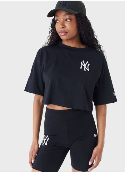 Buy New York Yankees Mlb Cropped T-Shirt in UAE