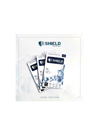 Buy SHIELD Screen Protector 9D Glass "Full Coverage" With Black Frame For Iphone 13 Pro Max in Egypt