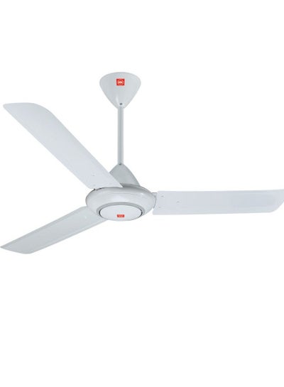 Buy 56 Inch Three-blade Indoor ceiling fan white in UAE