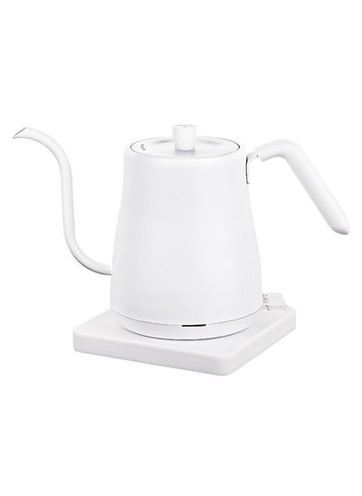 Buy 1000W Electric Gooseneck Kettle, 4 Minutes Fast Heating, with Auto-off Anti-dry Boil Protection 304 Stainless Steel Inner Tank and Lid, Suitable for Brewing Coffee and Tea in Saudi Arabia