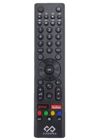 Buy Replacement Remote Control For Class Pro Smart Tv LCD LED EK32HD, CLP32HD-MK, CL40FHD-MZS, CLP50UHD-MK, CLP65UHD-MK, CLP75UHD-MK, CL85UHD, CLP85UHD-MK in Saudi Arabia