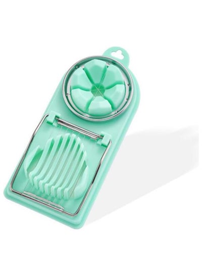 Buy VIO Egg Slicers Egg Cutter Egg Piercer Boiled Egg Slicer Boiled Egg Cutter Kitchen Gadget (GREEN) in UAE