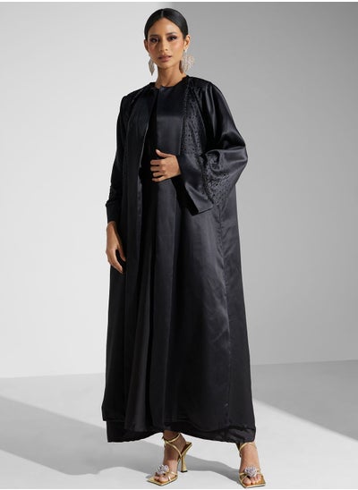 Buy Embellished Detail Abaya With Sheila in Saudi Arabia