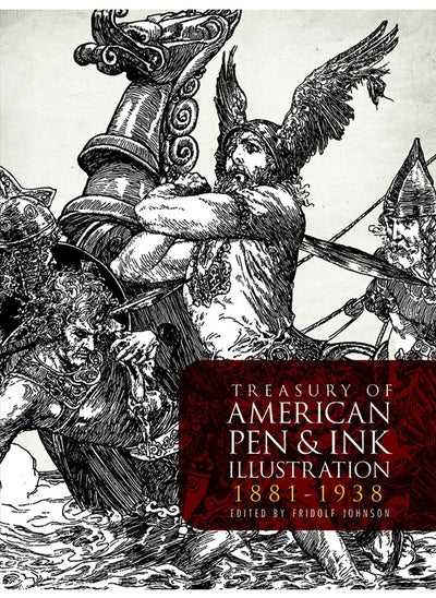 Buy Treasury of American Pen-And-Ink Illustration 1881 to 1938 in UAE