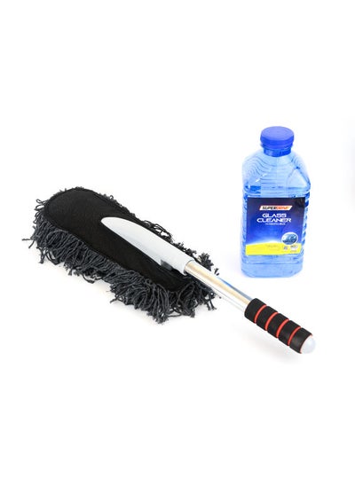 Buy Superdriveoffer,Water For Glass Wipers 2 Liter + Metal Car Cleaning Brush in Egypt