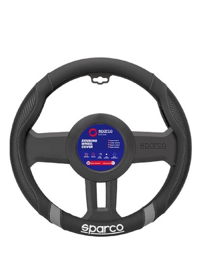 Buy Sparco Steering Wheel Cover -Grey in UAE